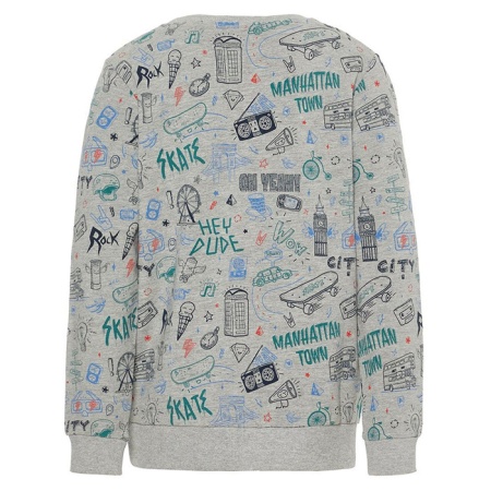 Толстовка для мальчика Серый M